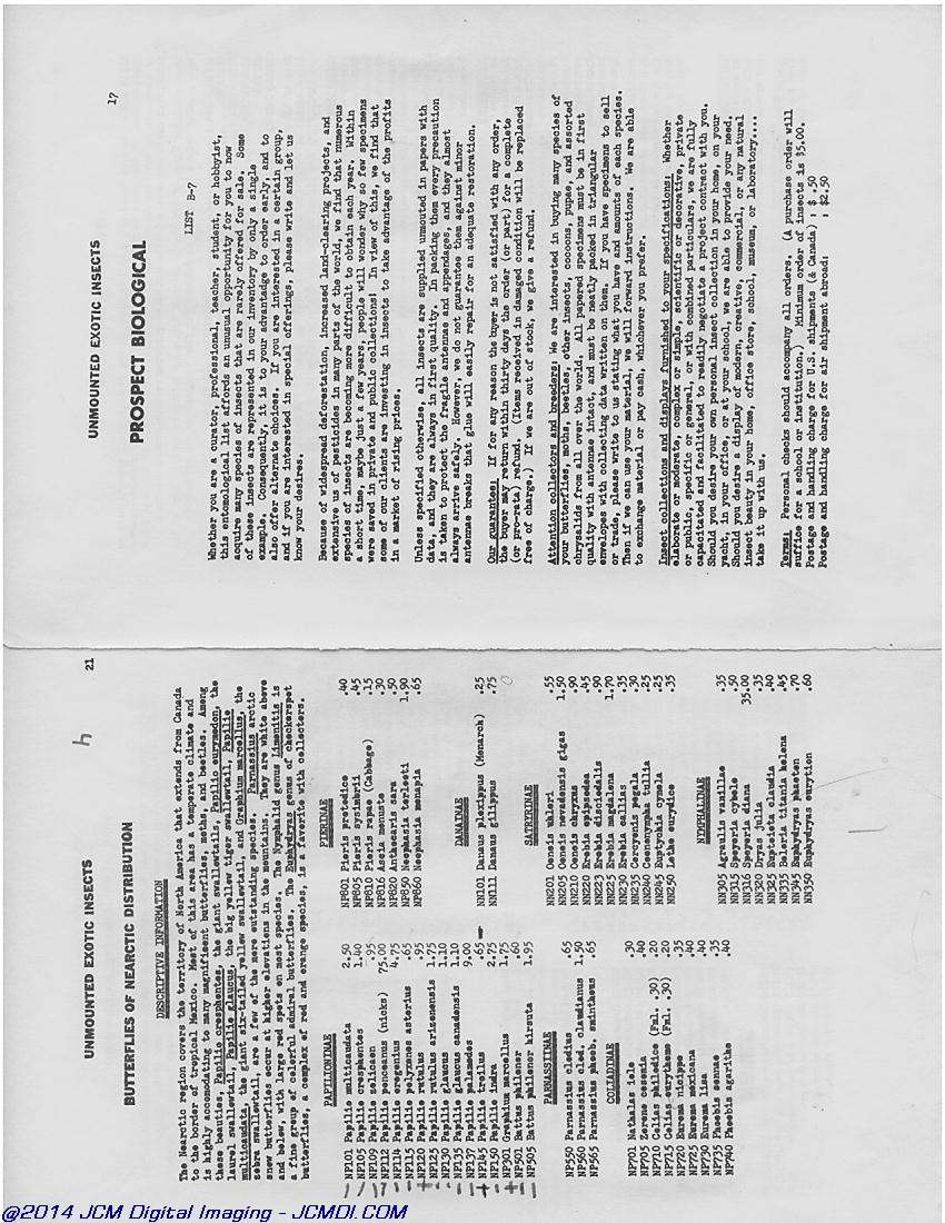 Complete Scientific 1975 Catalog page scan